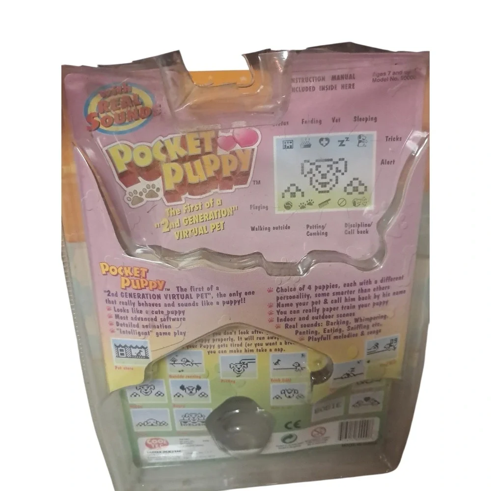 1990s Vintage Virtual PET‎ Cool Tec Pocket Puppy Tamagotchi Style - WORKS